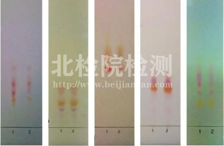 薄層色譜測試